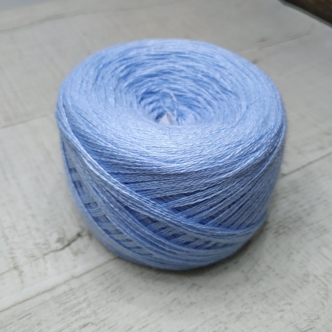 Слонимская пряжа 100%пан ГОЛУБОЙ  Слонимская пряжа 100%пан ГОЛУБОЙ