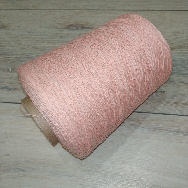 пряжа Гронитекс, бобина, 100% хлопок, цвет 515 чайная роза пряжа Гронитекс, бобина, 100% хлопок, цвет 515 чайная роза