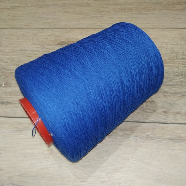 пряжа Гронитекс, бобина, 100% хлопок, цвет 555 василек