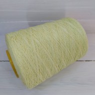 пряжа Гронитекс, бобина, 100% хлопок, цвет 745 лимонный