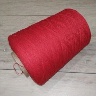 пряжа Гронитекс, бобина, 100% хлопок, цвет 521 красный