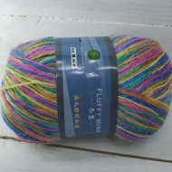 Пух норки 07 яркий меланж