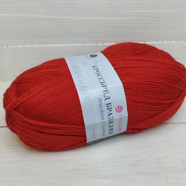   Кросбред Бразилии-красный мак