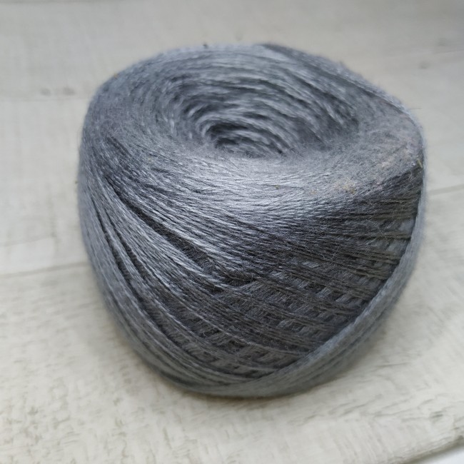  Слонимская пряжа 100%пан серый