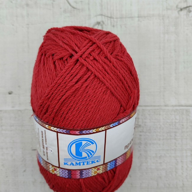 046  Мягкий хлопок-КРАСНЫЙ