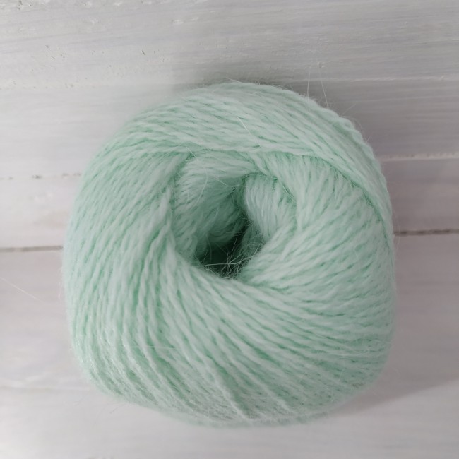 Пух норки 841 яркая мята