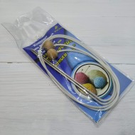 Спицы c фиксатором на леске "Волшебные петли"