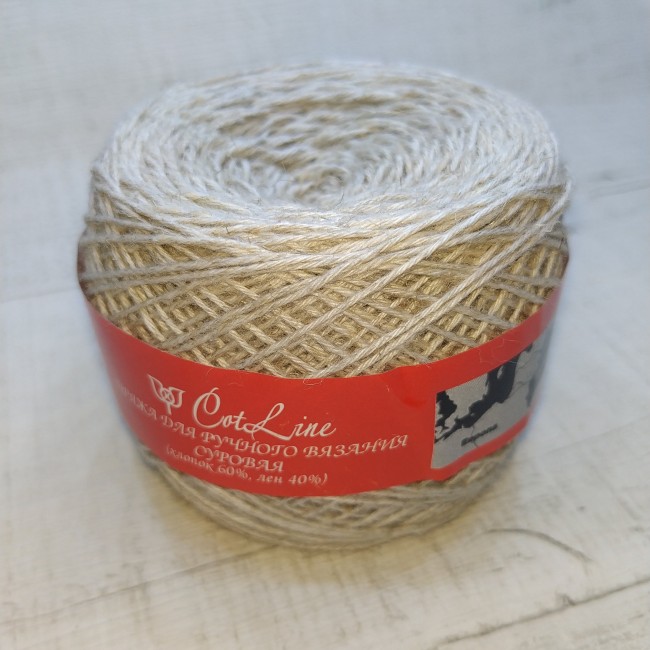 ГРОНИТЕКС 60/40 хлопок/лен СУРОВЫЙ