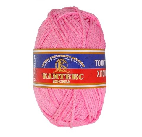 056  Толстый хлопок-РОЗОВЫЙ