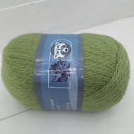 Пух норки 853 зеленое яблоко