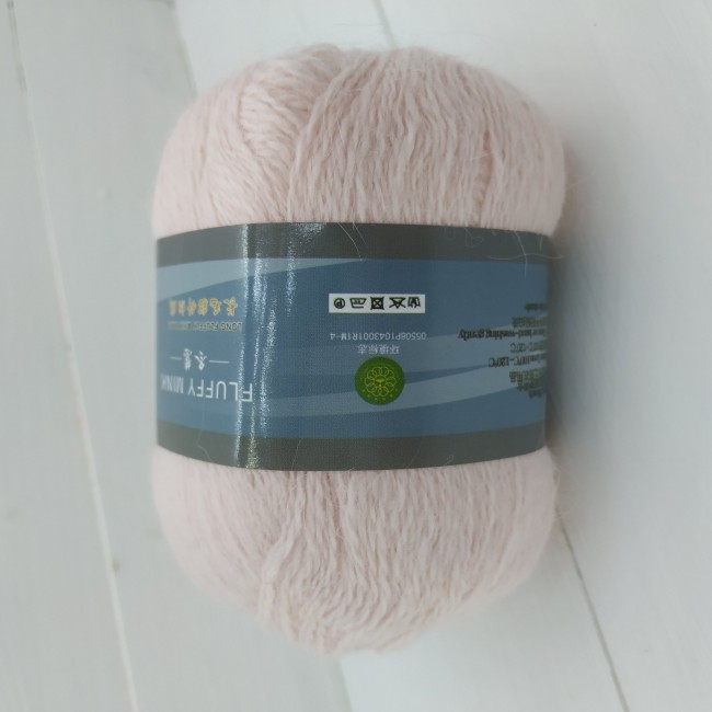 Пух норки 837 нежно розовый