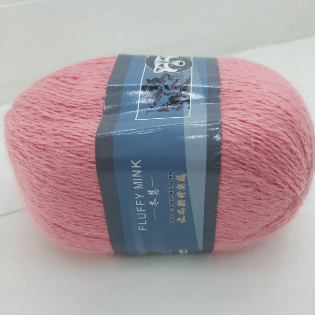 Пух норки 813 розовый