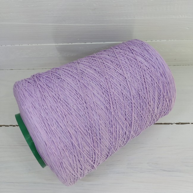 пряжа Гронитекс, бобина, 100% хлопок, цвет 352 нежная сирень