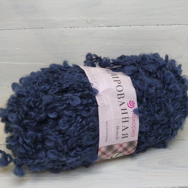 Буклированная - Индиго