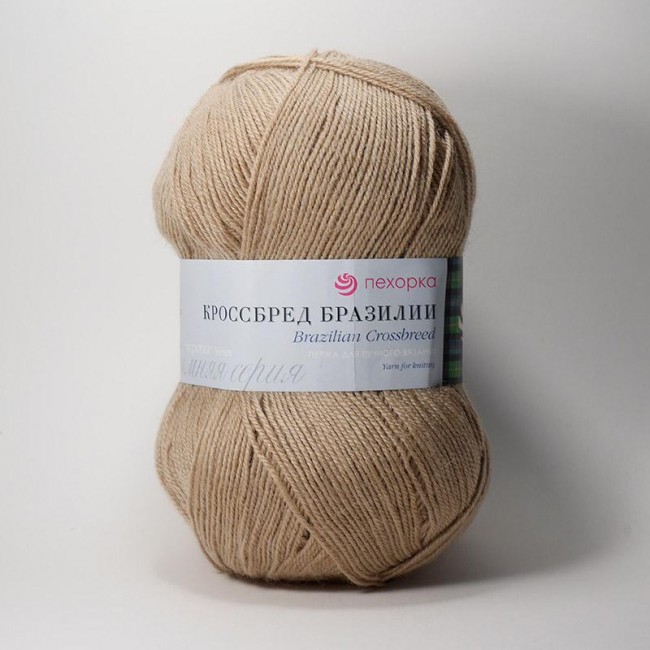  Кроссбред Бразилии-БЕЖЕВЫЙ МЕЛАНЖ