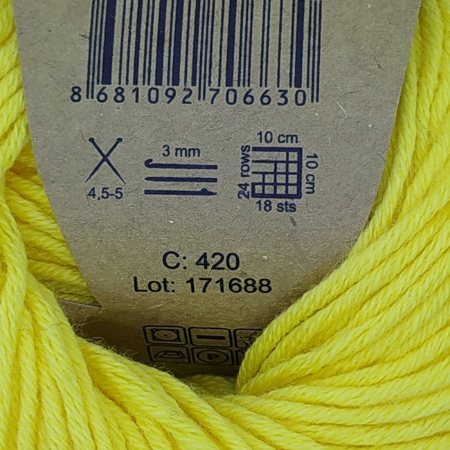 420 GAZZAL Organic baby cotton 