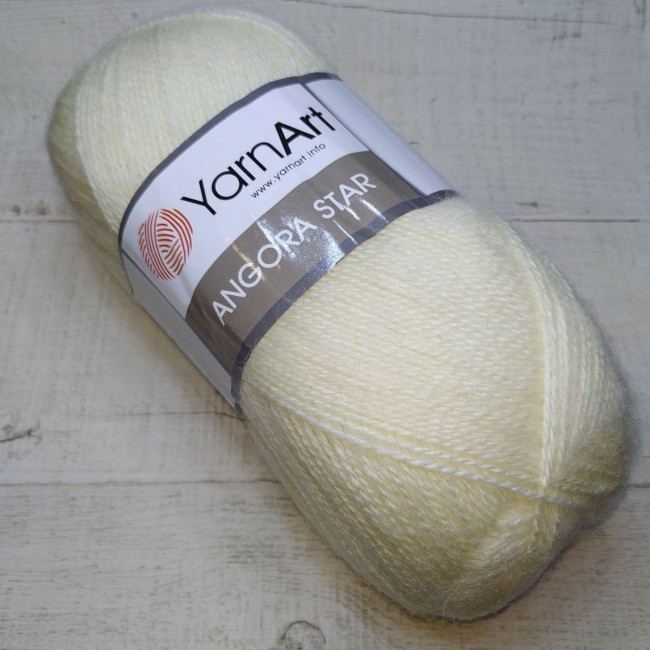 7003 YARNART Angora Star 